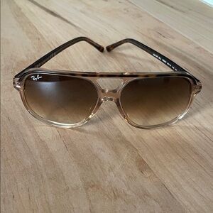 Ray-Ban Brown Gradient Sunglasses